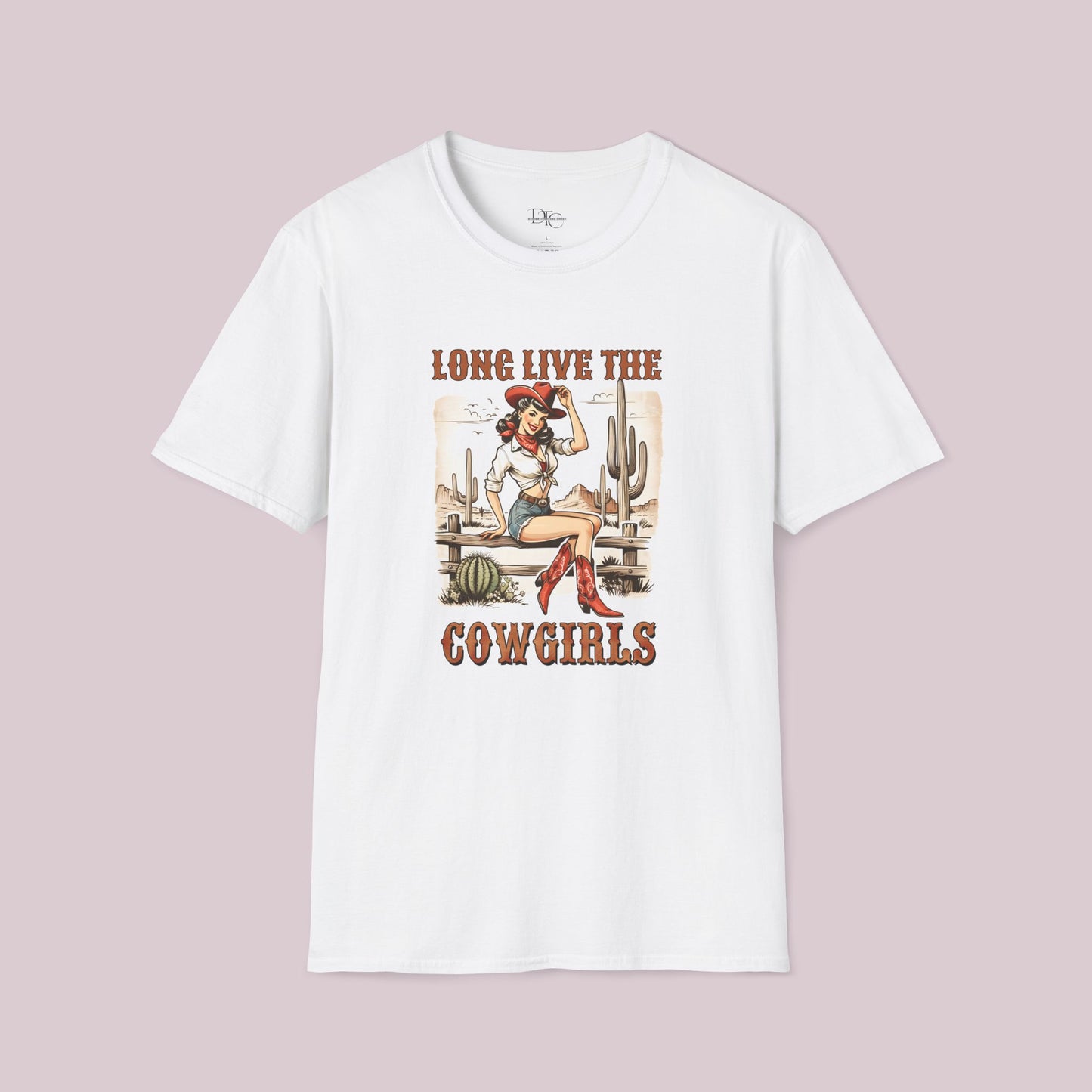 "Long Live The Cowgirls" Graphic T-shirt