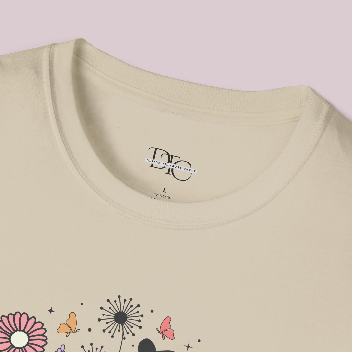 "Summer" Wildflowers Graphic T-Shirt