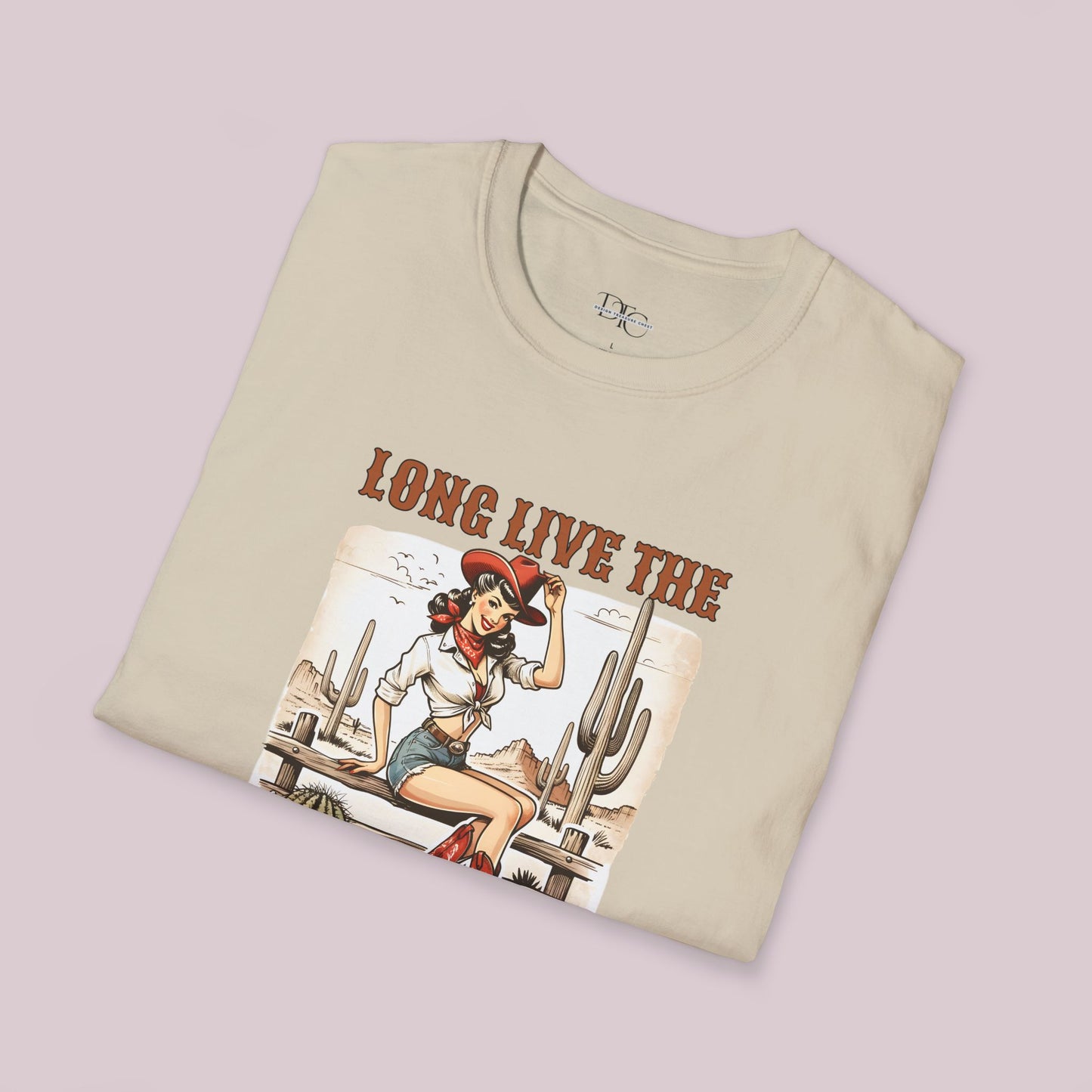 "Long Live The Cowgirls" Graphic T-shirt