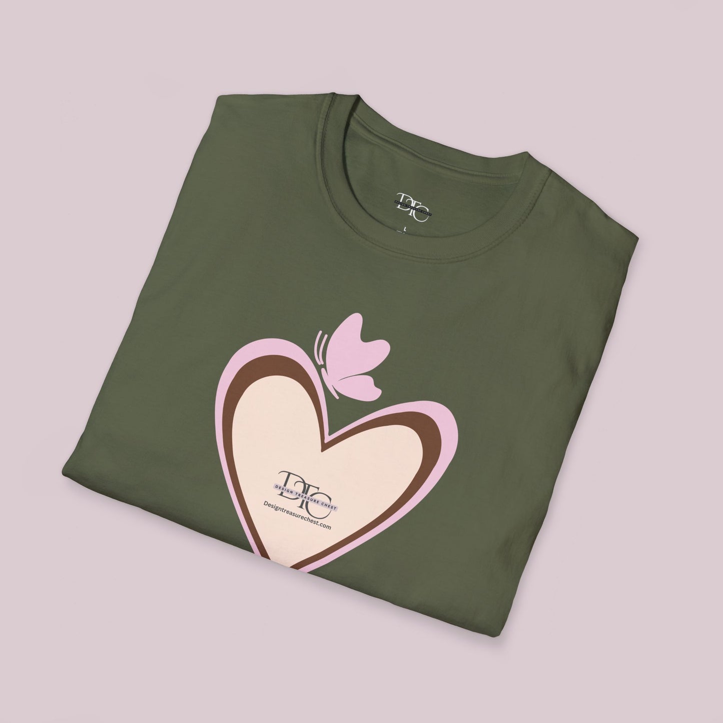 Boho Heart Graphic T-Shirt | Promotional Tee