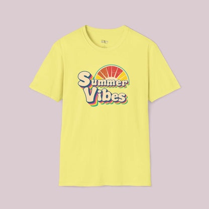 "Summer Vibes" Retro Graphic T-Shirt