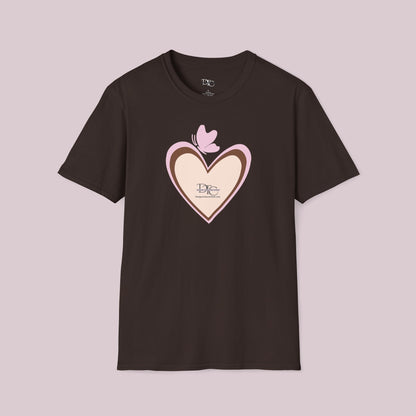 Boho Heart Graphic T-Shirt | Promotional Tee