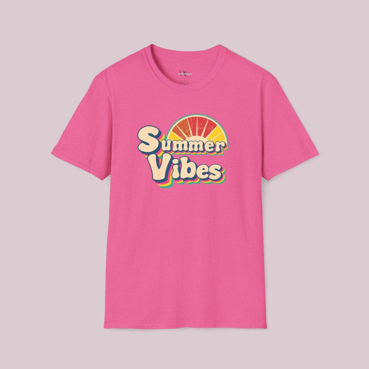 "Summer Vibes" Retro Graphic T-Shirt