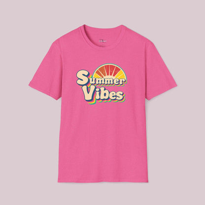 "Summer Vibes" Retro Graphic T-Shirt