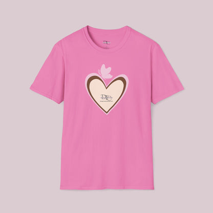 Boho Heart Graphic T-Shirt | Promotional Tee