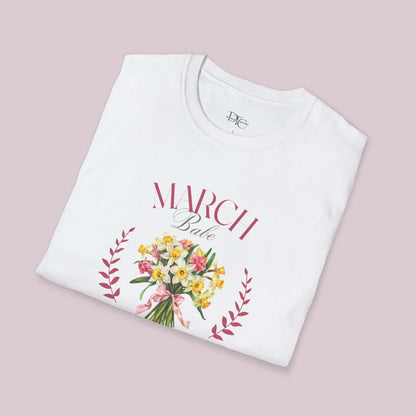 March Birth Month Social Club Graphic T-Shirt