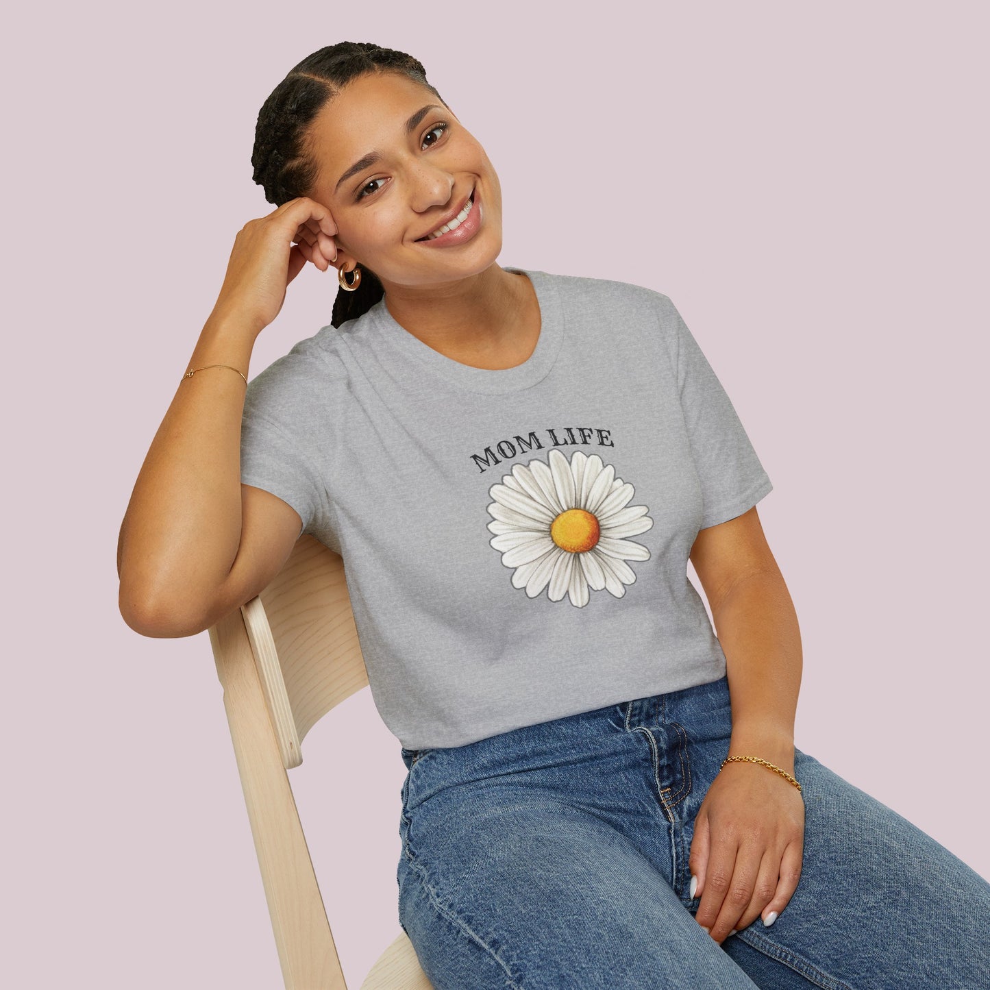 Blooming Brilliance "Mom Life" Graphic T-shirt