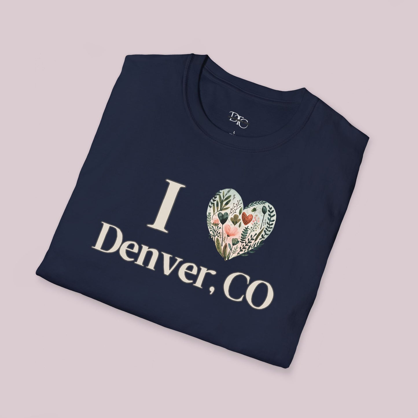 "I Heart Denver, CO" Boho T-Shirt