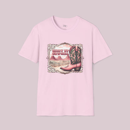 "Giddy Up Cowgirl" Graphic T-shirt