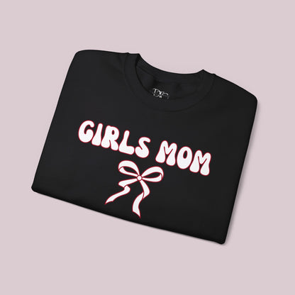 Sudadera personalizada Girls Mom con nombres de niños en la manga