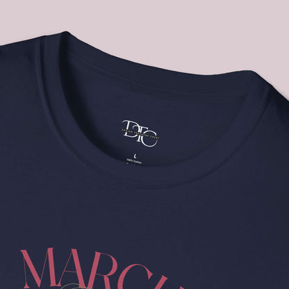 March Birth Month Social Club Graphic T-Shirt