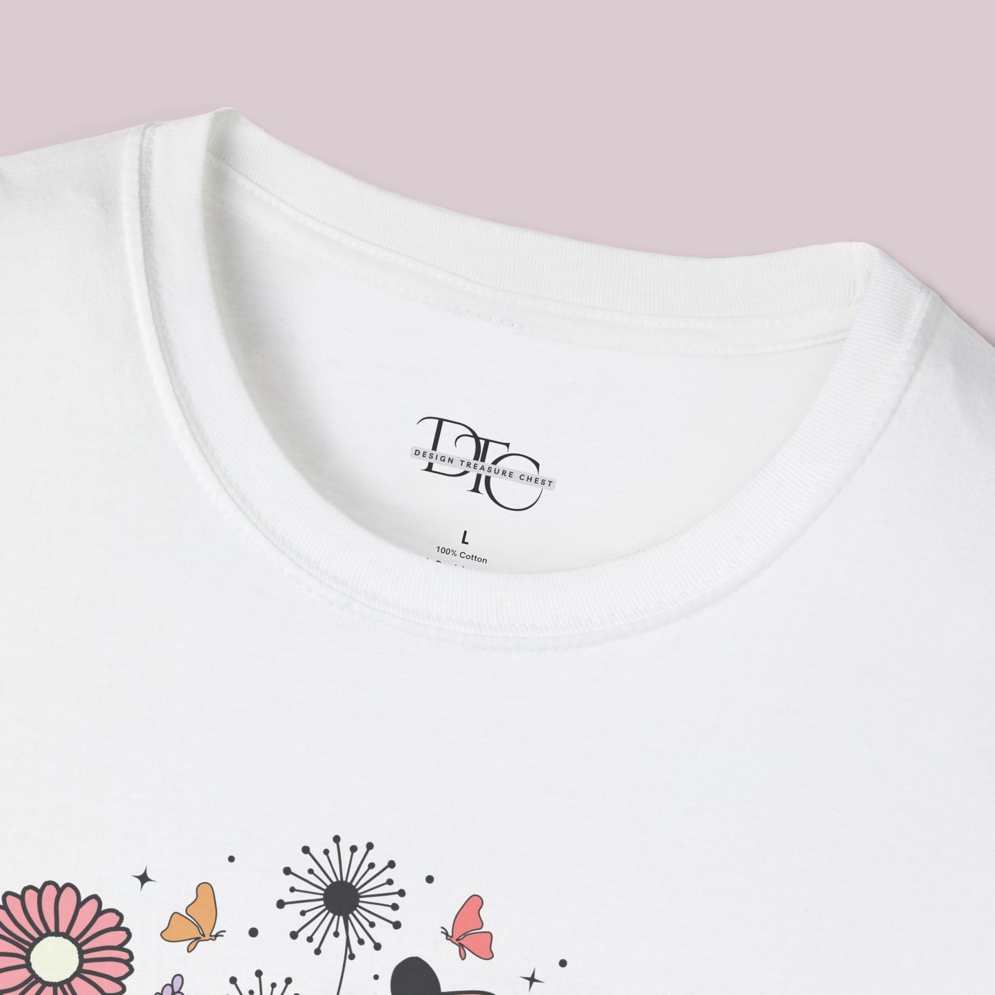 "Summer" Wildflowers Graphic T-Shirt