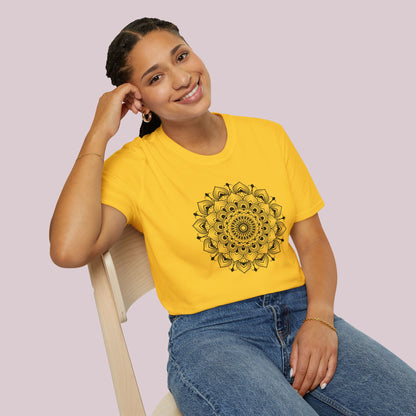 Mandala Flower Graphic T-Shirt