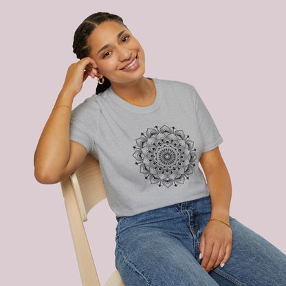 Mandala Flower Graphic T-Shirt