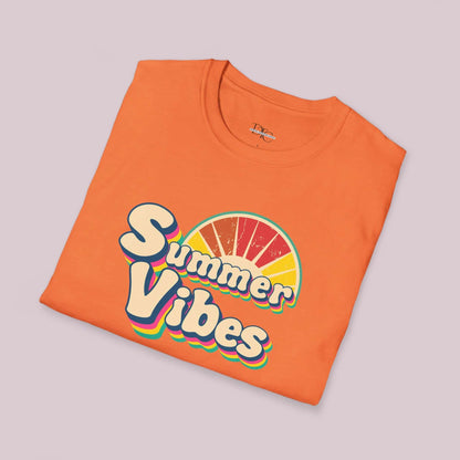 "Summer Vibes" Retro Graphic T-Shirt