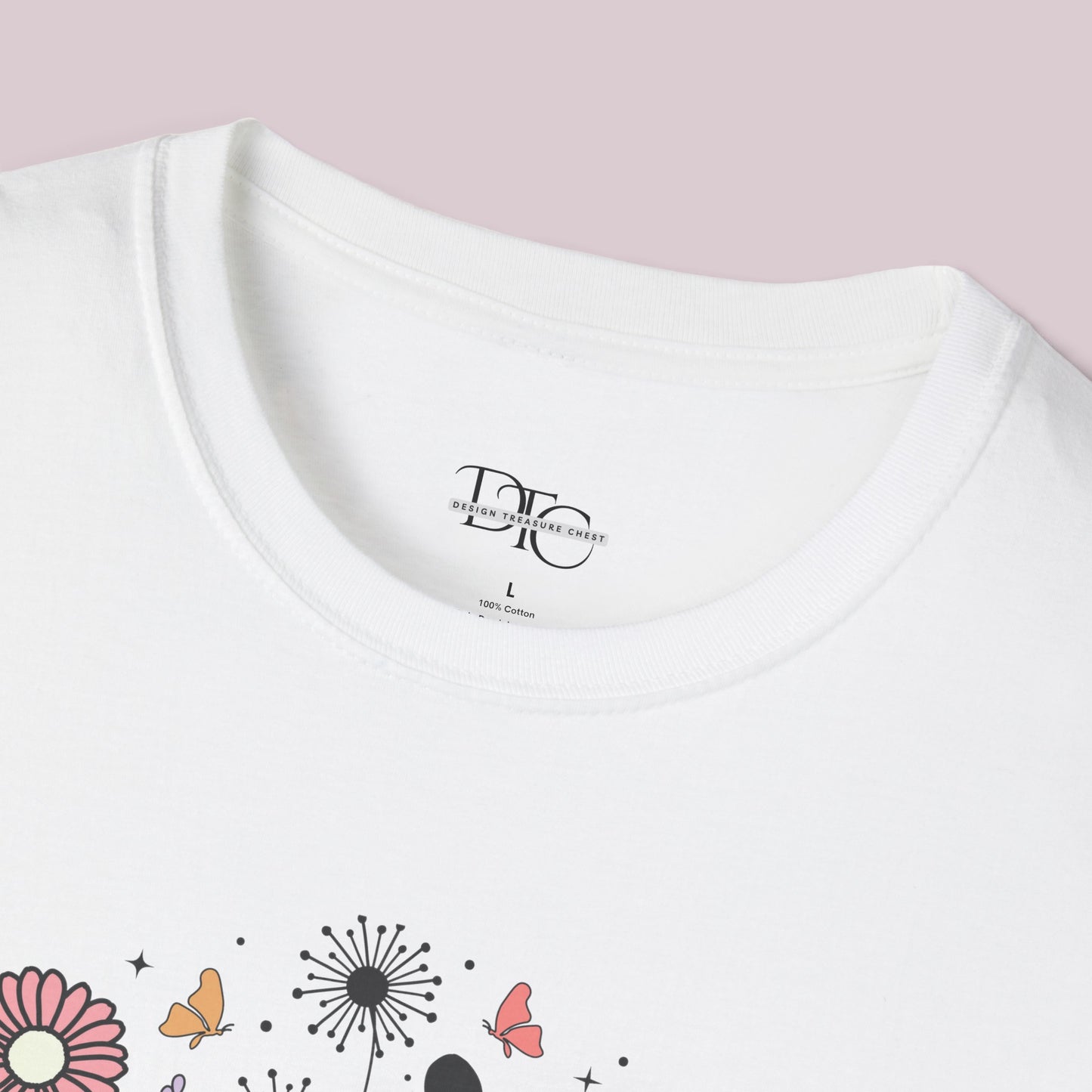 "Rise and Shine" Wildflowers Graphic T-Shirt