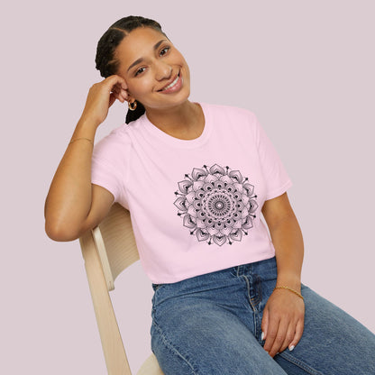 Mandala Flower Graphic T-Shirt