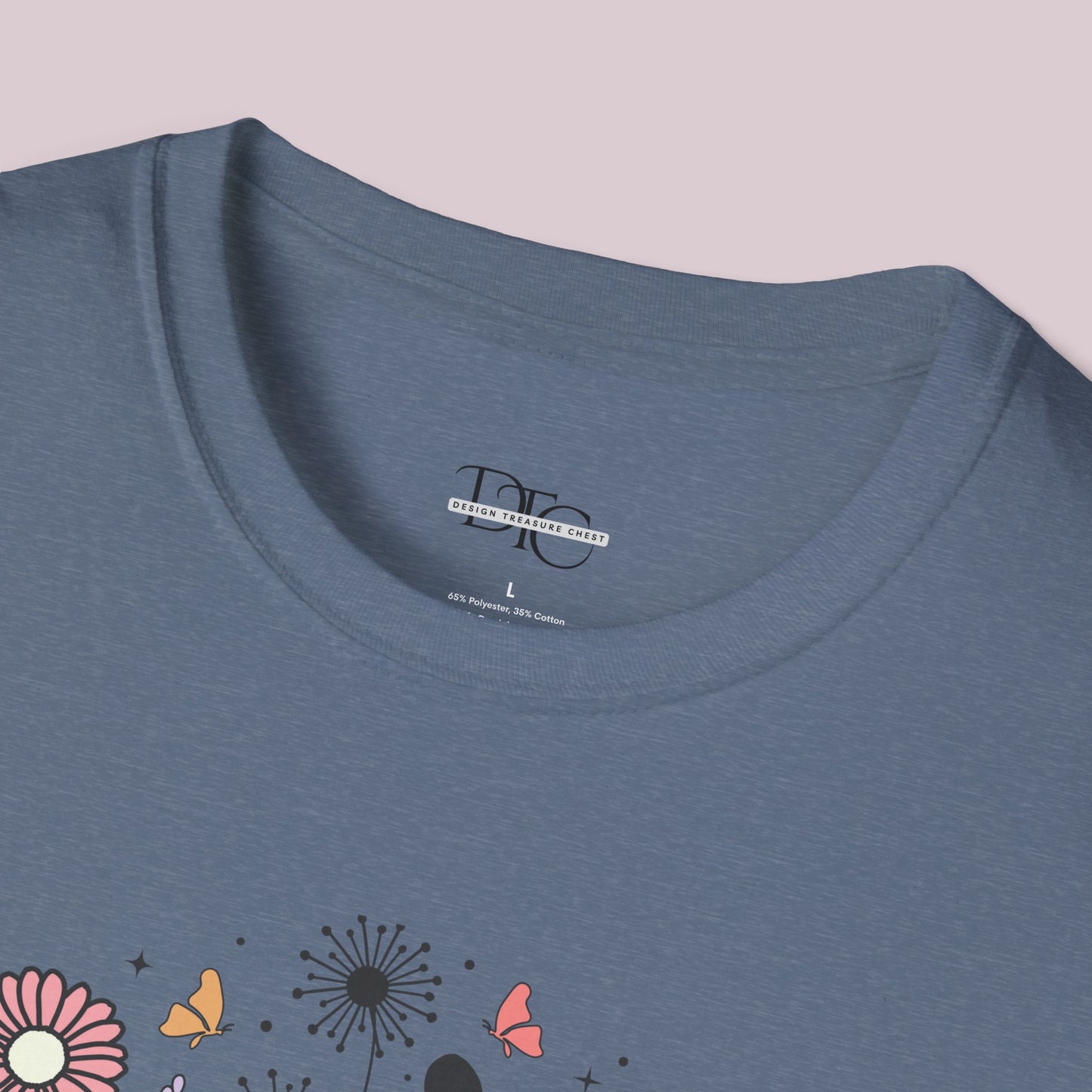 "Rise and Shine" Wildflowers Graphic T-Shirt