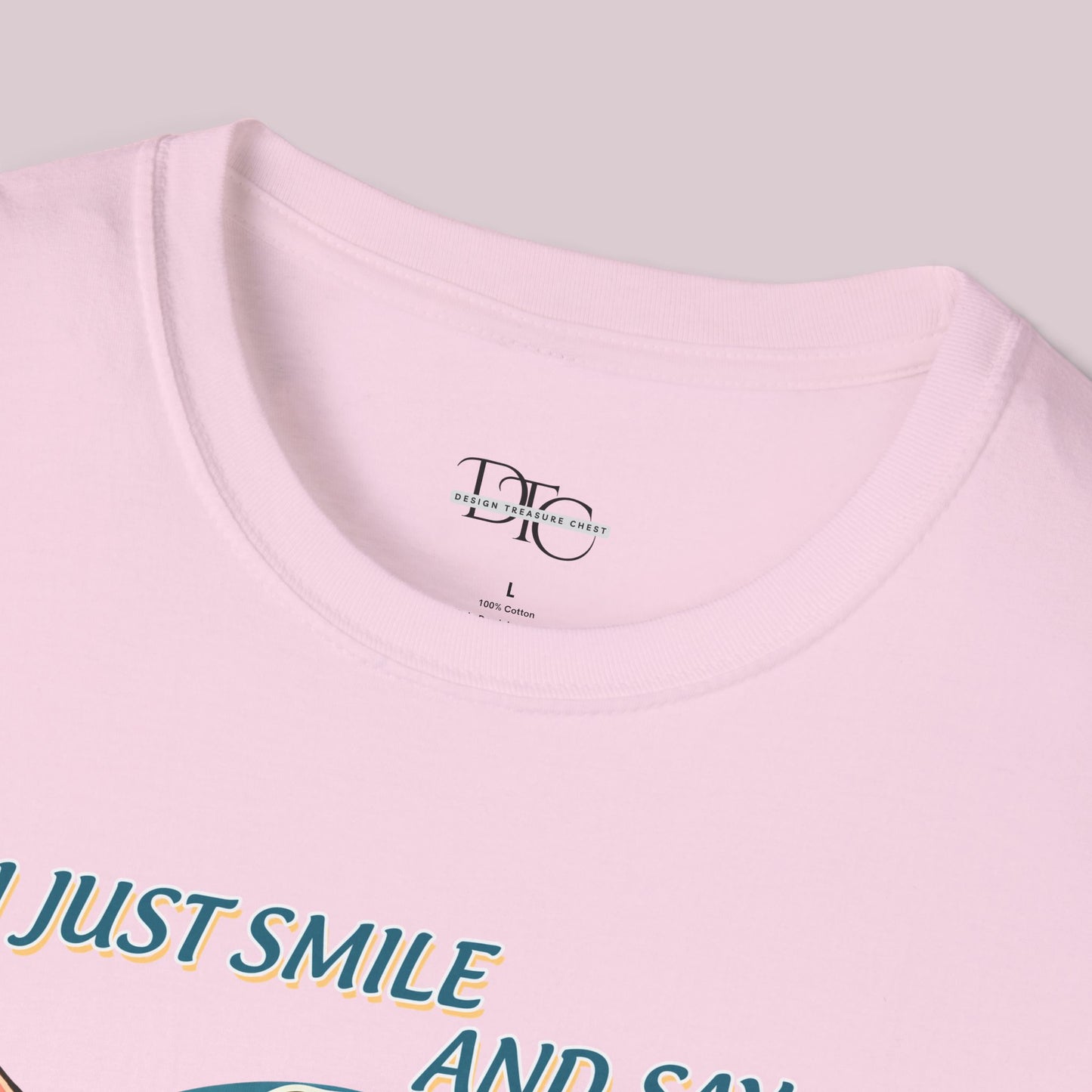 "I Just Smile And Say God Bless" Graphic T-shirt