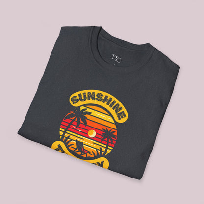 "Sunshine Therapy" Graphic T-Shirt