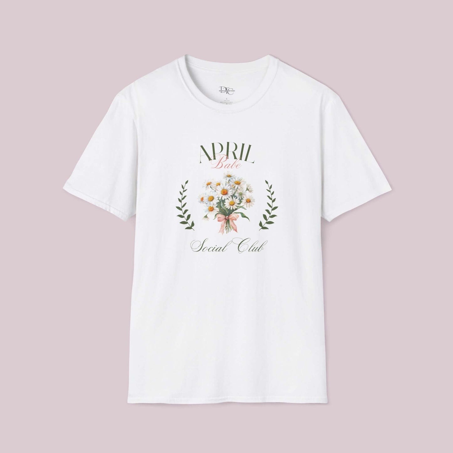 April Birth Month Social Club Graphic T-Shirt