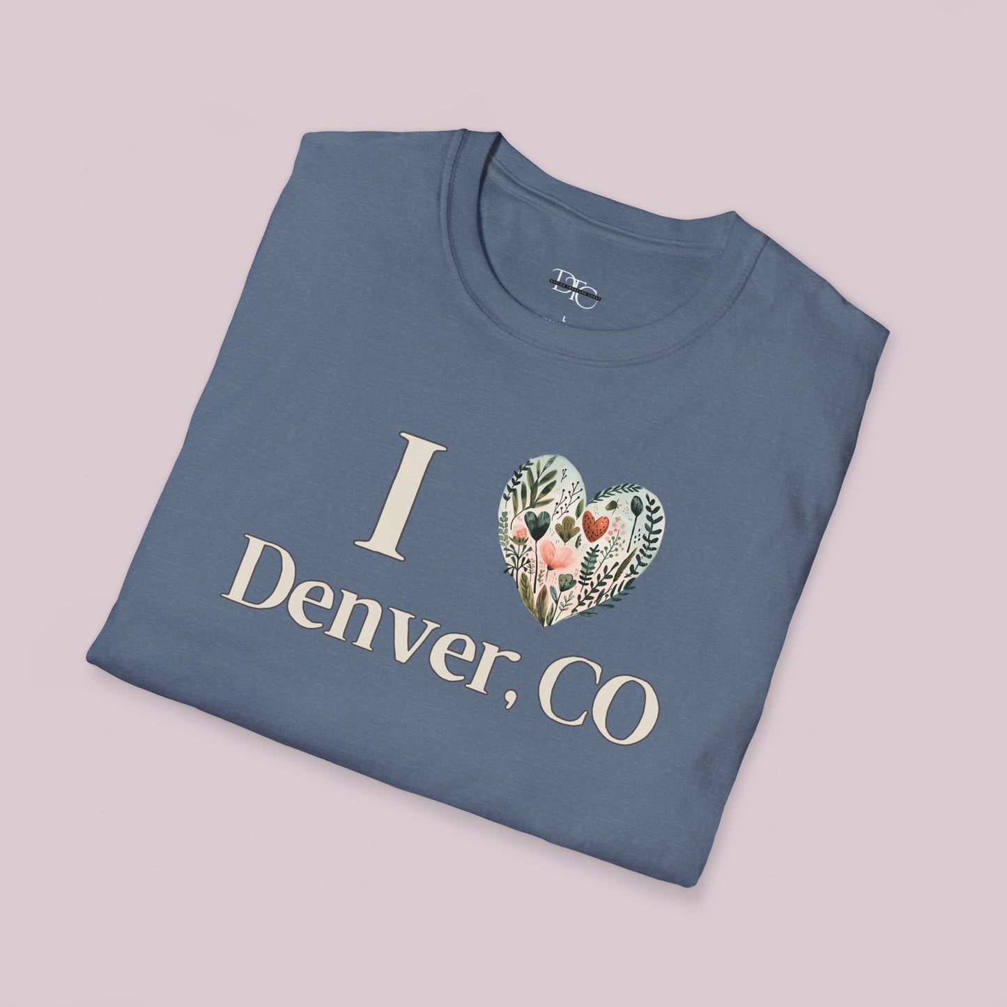 "I Heart Denver, CO" Boho T-Shirt