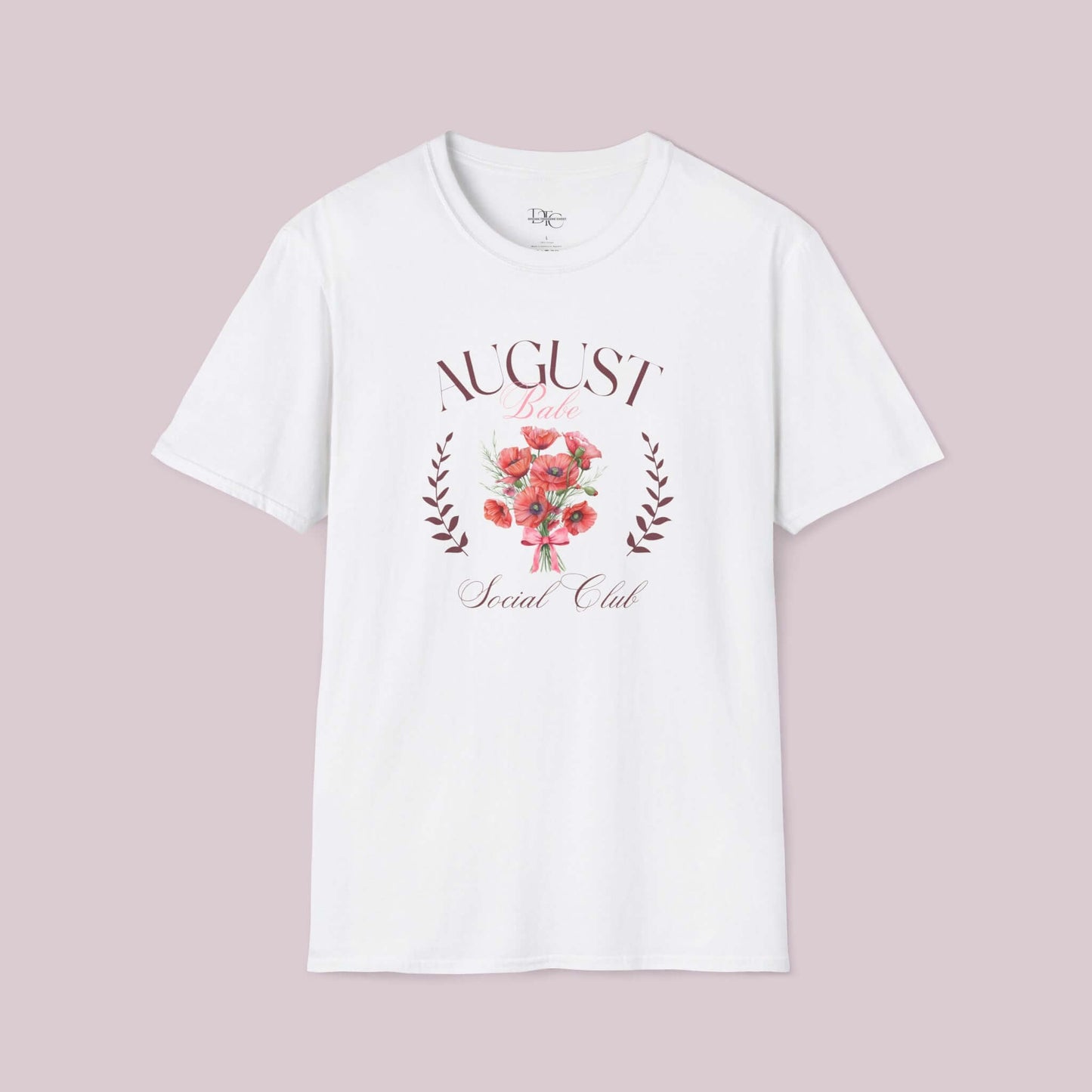 August Birth Month Social Club Graphic T-Shirt