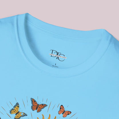 "Rise Above, Shine Bright" Butterfly T-shirt