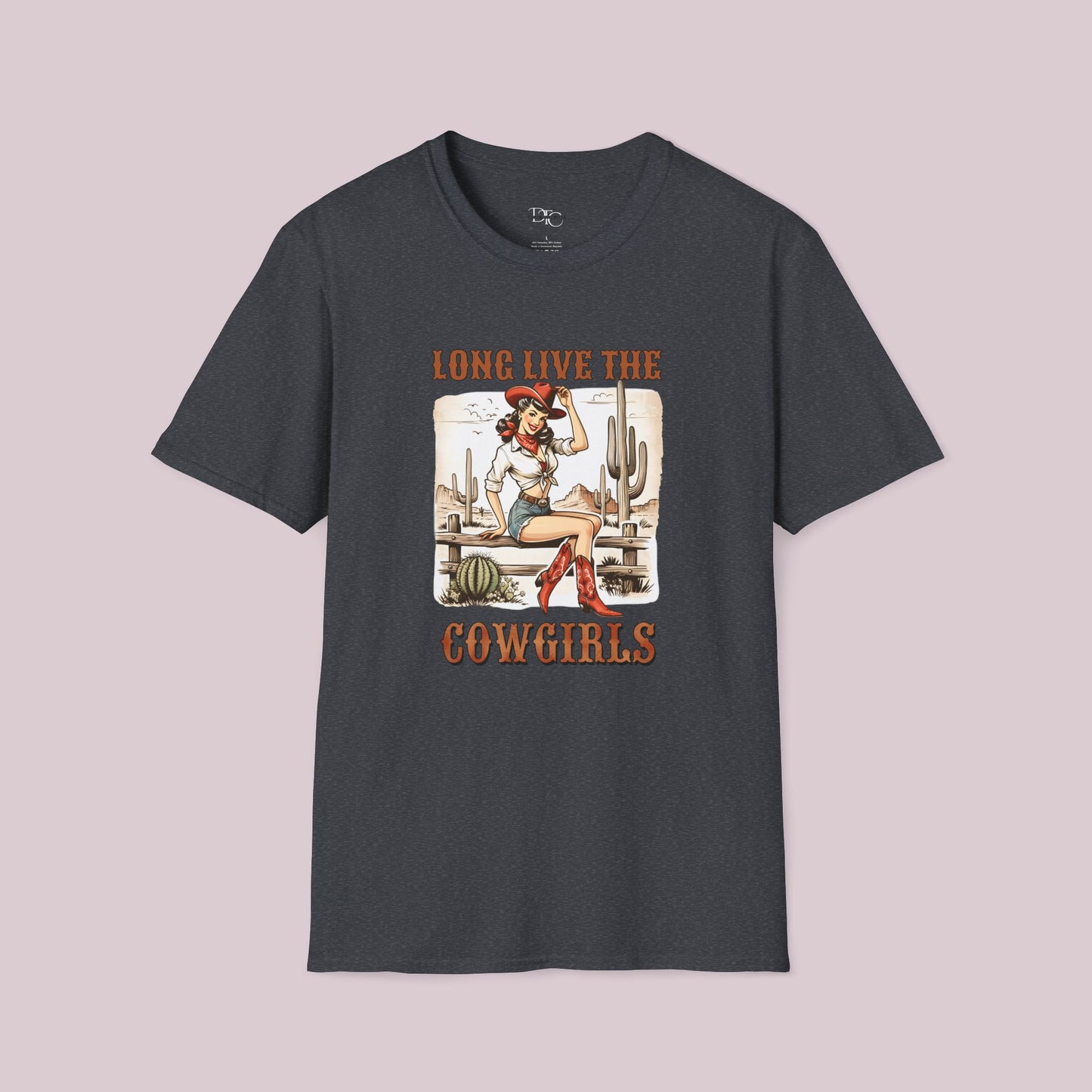 "Long Live The Cowgirls" Graphic T-shirt