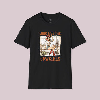 "Long Live The Cowgirls" Graphic T-shirt