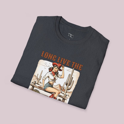 "Long Live The Cowgirls" Graphic T-shirt