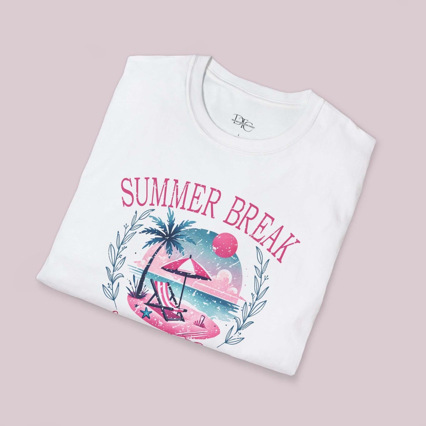 "Summer Break Social Club" Graphic T-Shirt