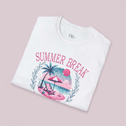 "Summer Break Social Club" Graphic T-Shirt