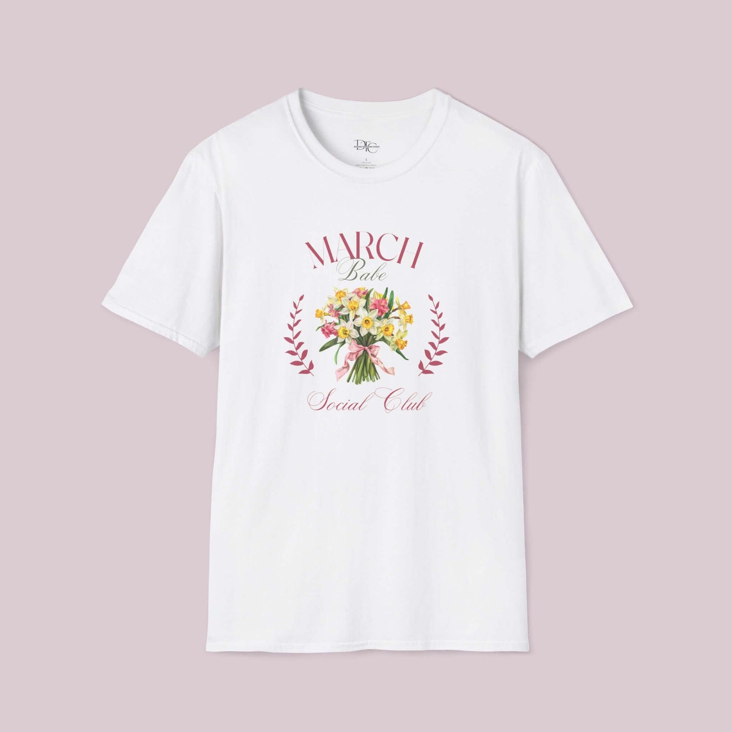 March Birth Month Social Club Graphic T-Shirt