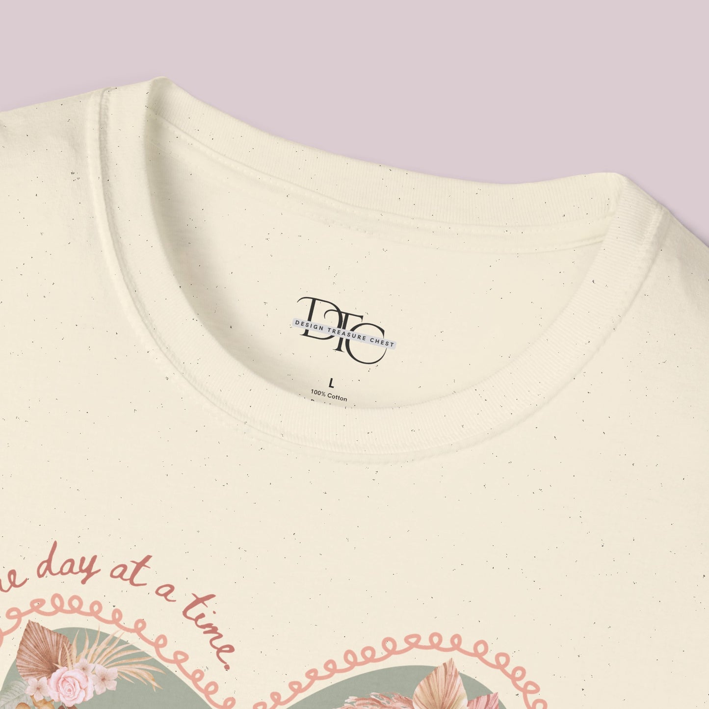 Boho Dragonfly "One day at a time" Graphic T-Shirt