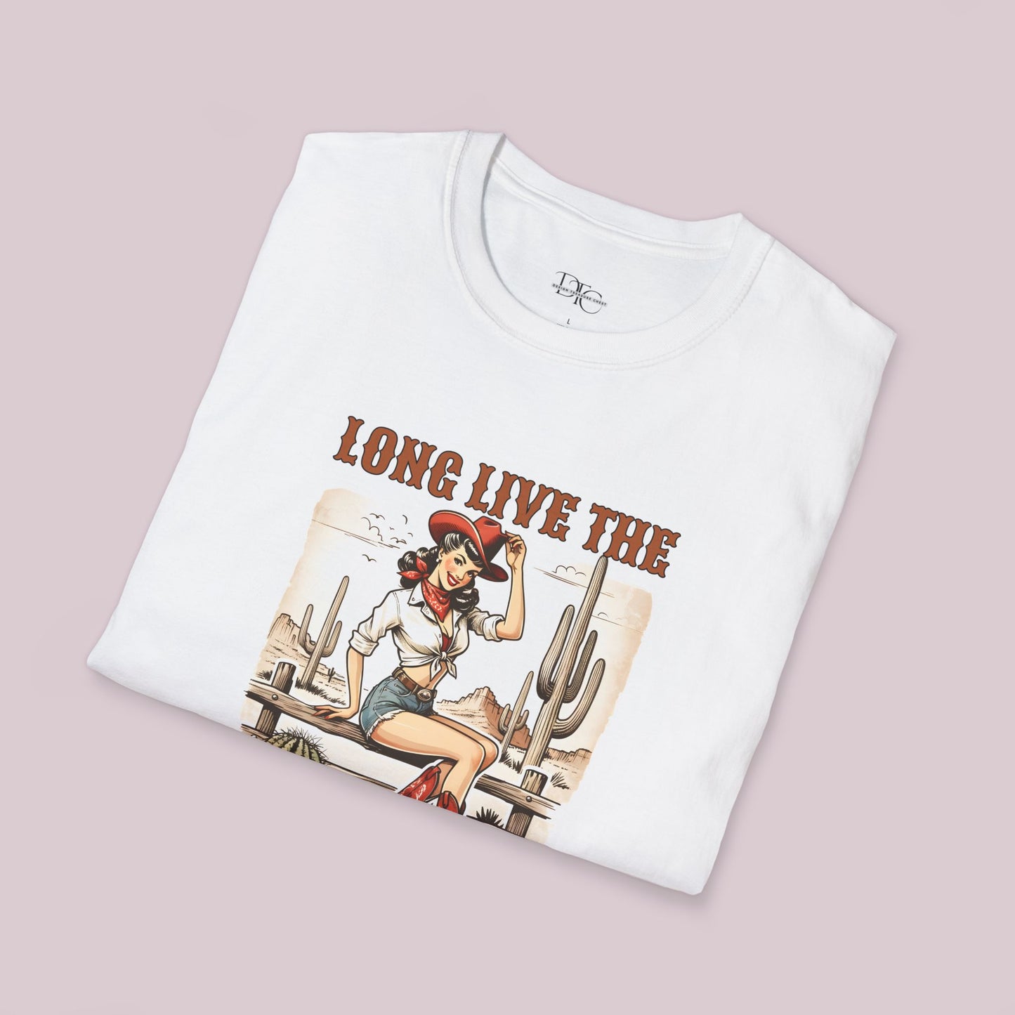 "Long Live The Cowgirls" Graphic T-shirt