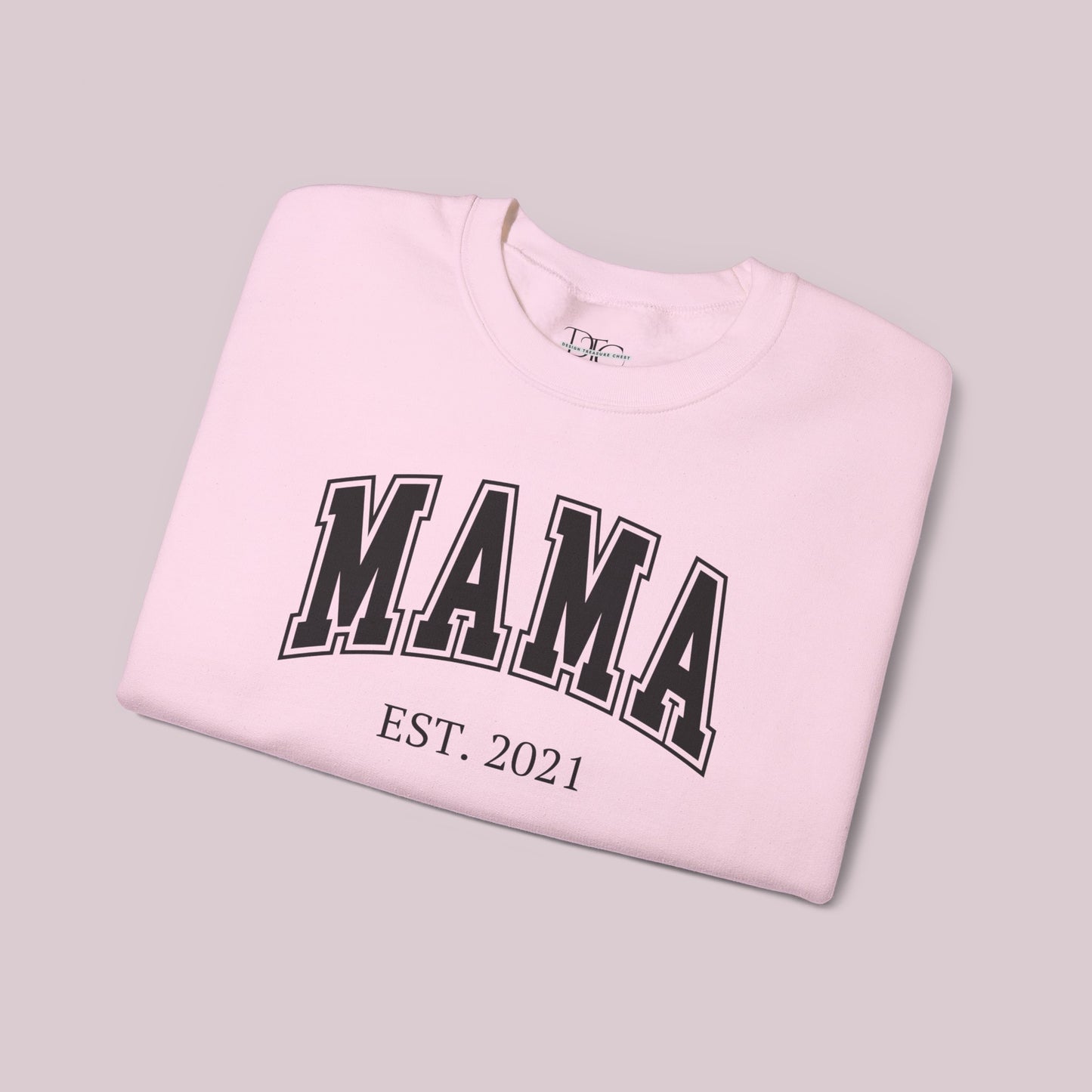 Sudadera Mama personalizada con definición de nombre personalizada en la parte posterior