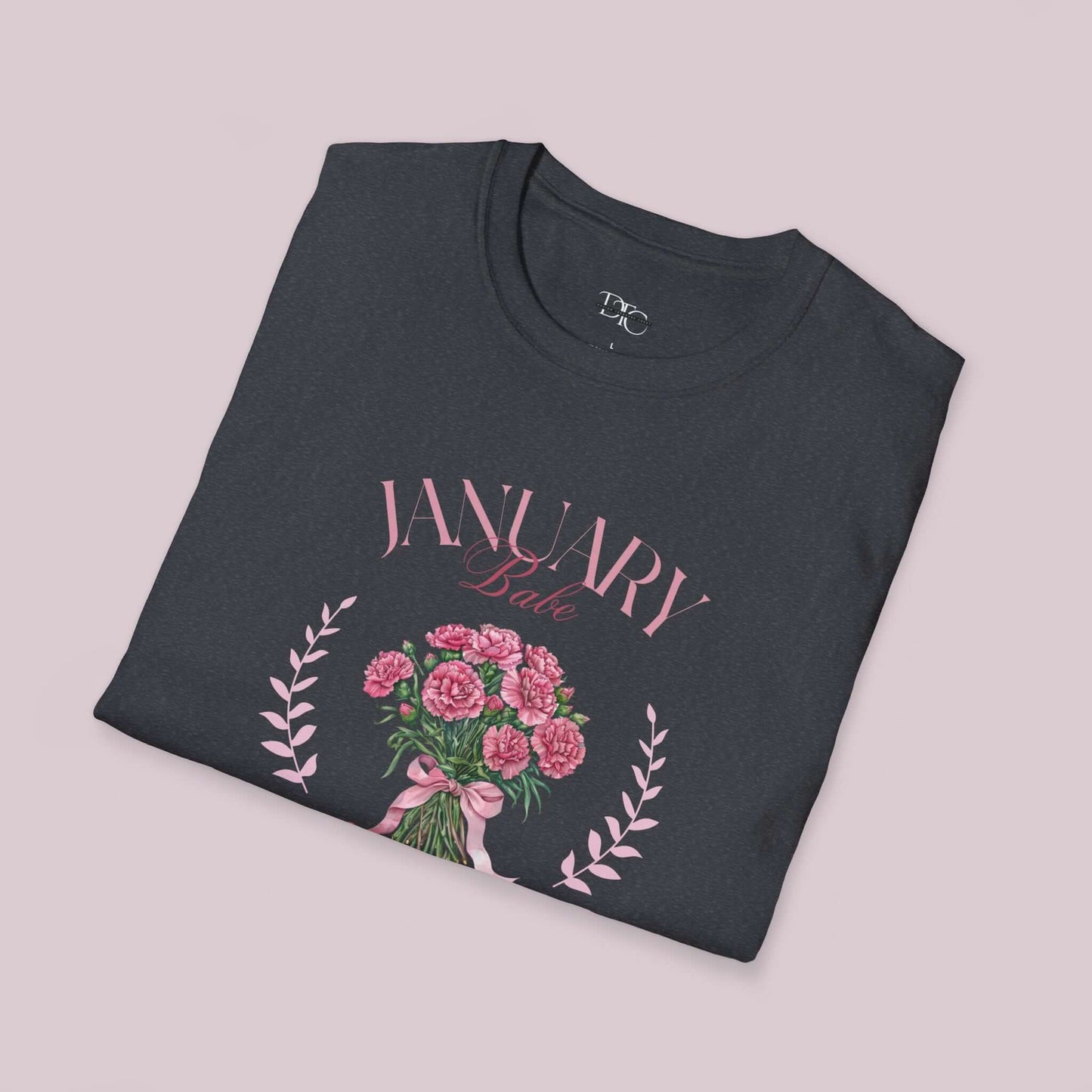 January Birth Month Social Club Graphic T-Shirt