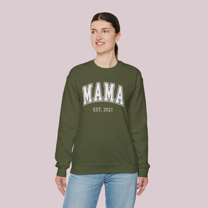 "MAMA" Definition Sweatshirt with Mother's Name