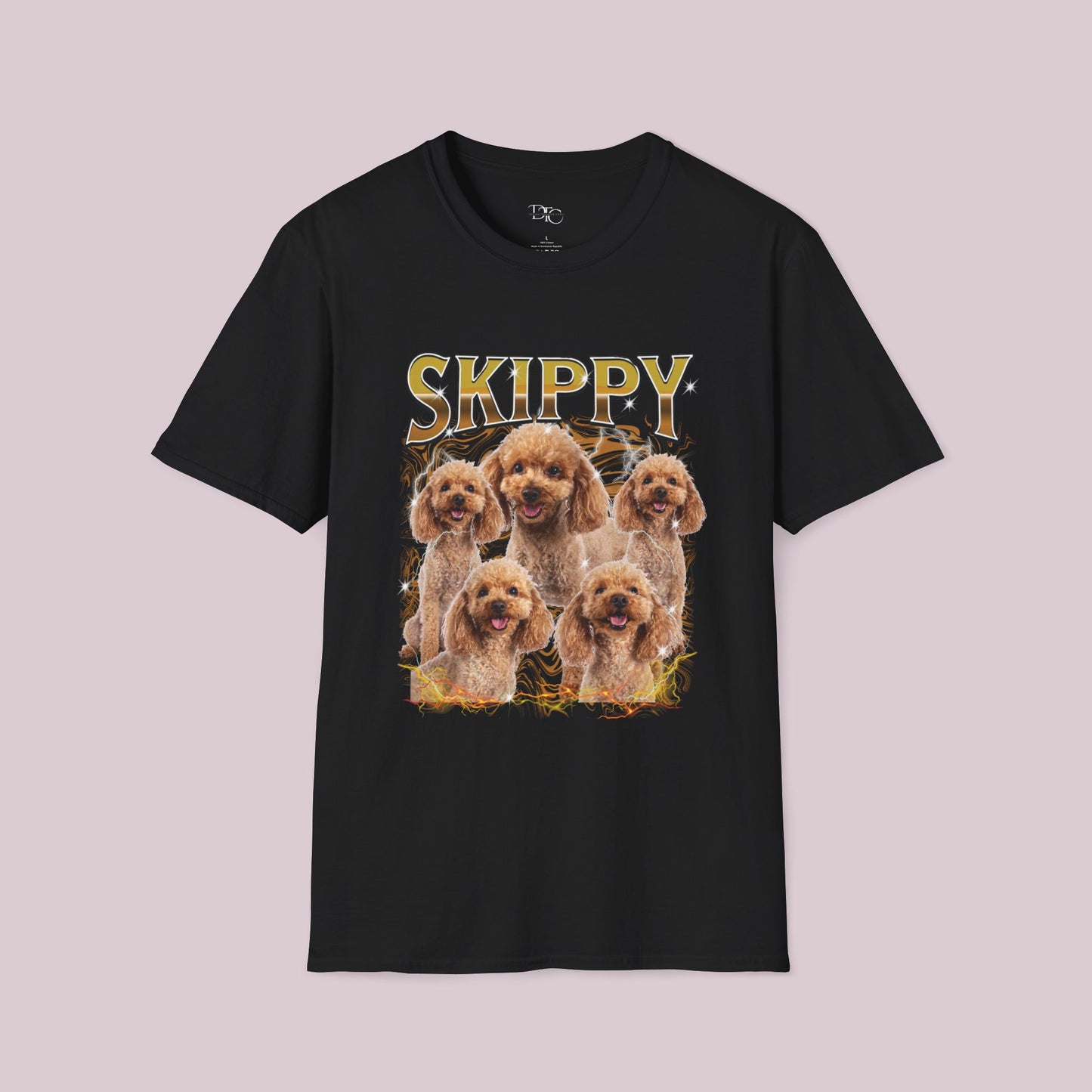 Custom Bootleg Pet Photos T-Shirt