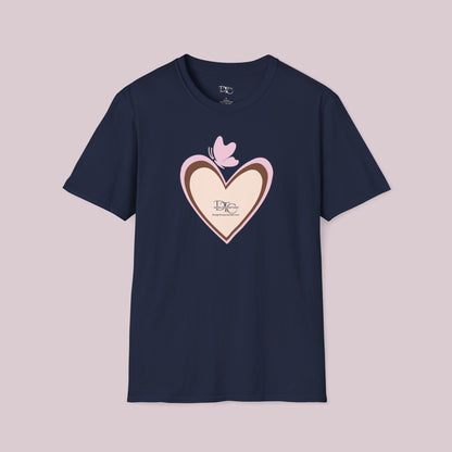 Boho Heart Graphic T-Shirt | Promotional Tee