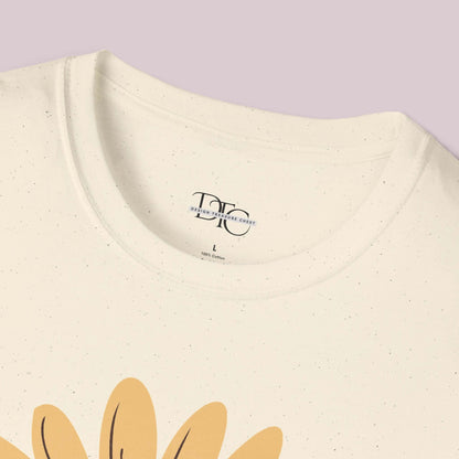 Boho Smiling Daisy Graphic T-Shirt