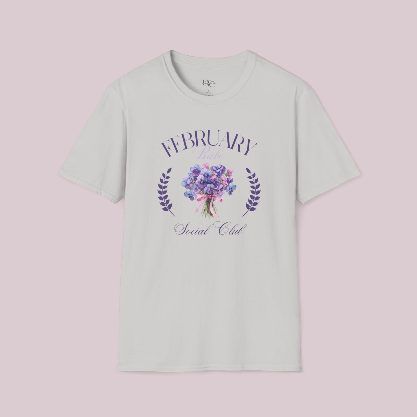 February Birth Month Social Club Graphic T-Shirt