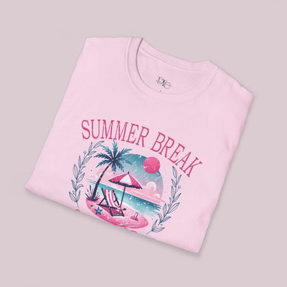 "Summer Break Social Club" Graphic T-Shirt