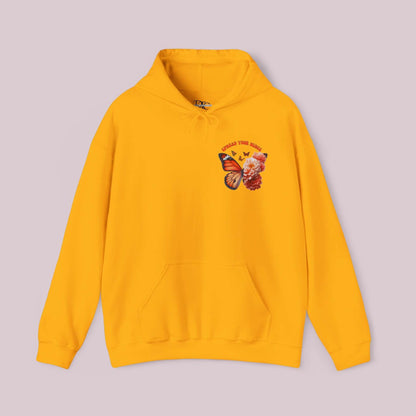 "Spread Your Wings" Butterfly Pullover Hoodie