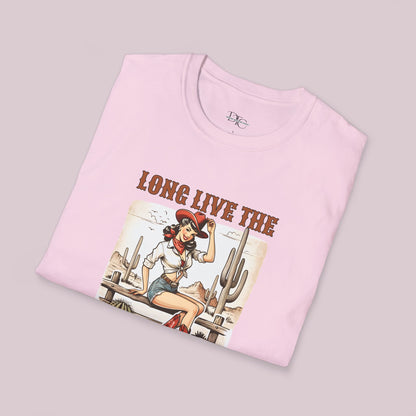 "Long Live The Cowgirls" Graphic T-shirt