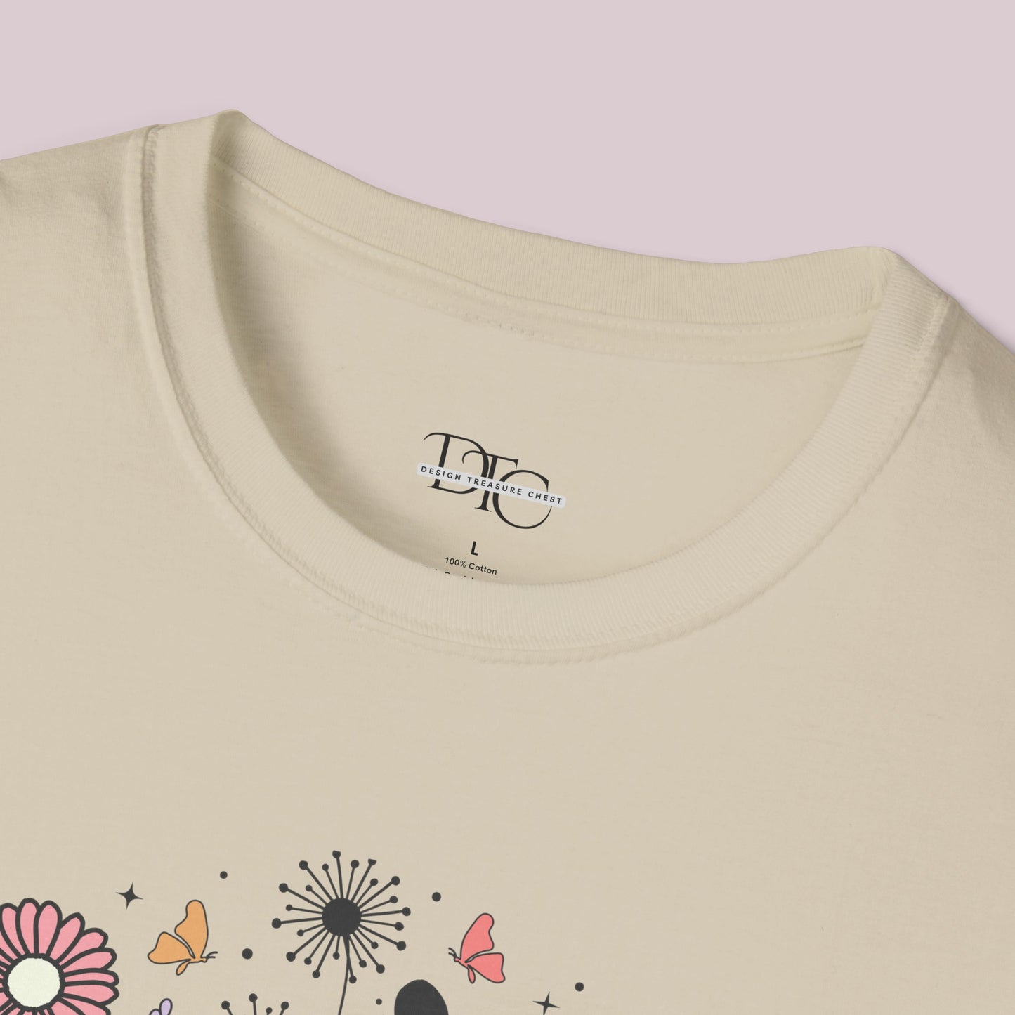 "Rise and Shine" Wildflowers Graphic T-Shirt