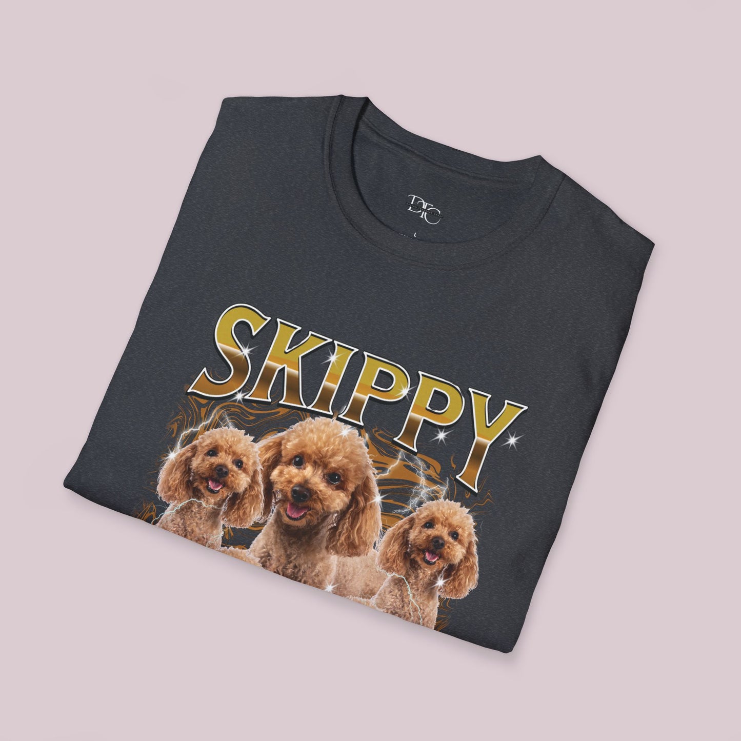 Custom Bootleg Pet Photos T-Shirt