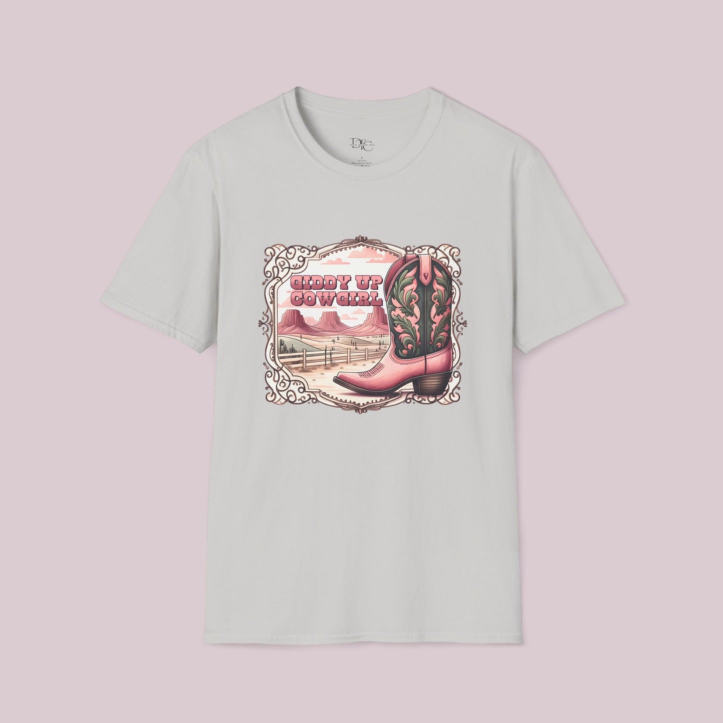 "Giddy Up Cowgirl" Graphic T-shirt