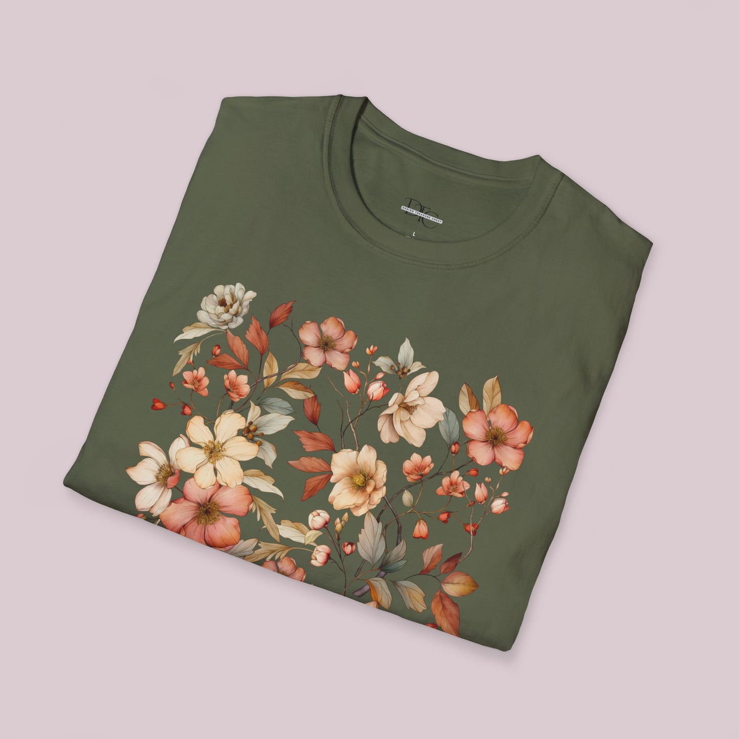 Boho Wildflowers Graphic T-Shirt